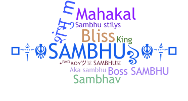 Παρατσούκλι - Sambhu