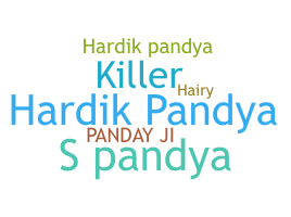 Παρατσούκλι - Pandya