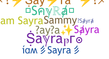 Παρατσούκλι - Sayra