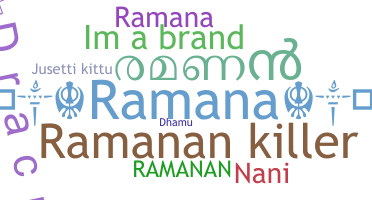 Παρατσούκλι - Ramanan