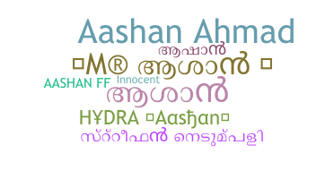 Παρατσούκλι - Aashan