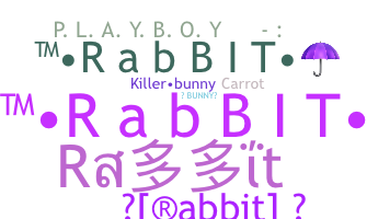 Παρατσούκλι - rabbit