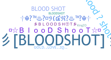 Παρατσούκλι - bloodshot