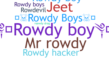 Παρατσούκλι - RowdyBoy