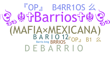 Παρατσούκλι - Barrios