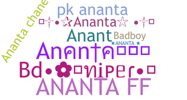 Παρατσούκλι - Ananta
