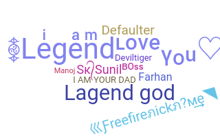Παρατσούκλι - Freefirenickname