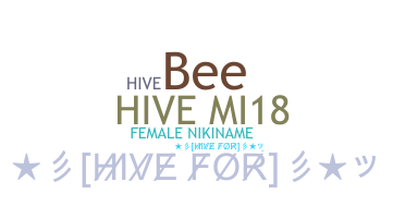 Παρατσούκλι - Hive