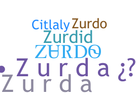 Παρατσούκλι - Zurda