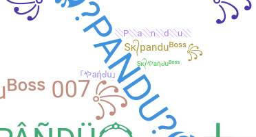 Παρατσούκλι - Pandu