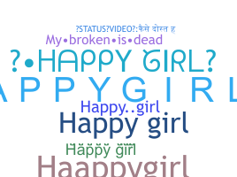 Παρατσούκλι - happygirl