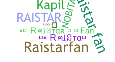 Παρατσούκλι - RaistarFan