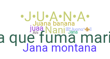 Παρατσούκλι - Juana