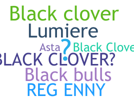 Παρατσούκλι - BlackClover