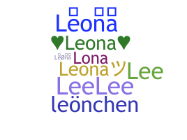 Παρατσούκλι - Leona