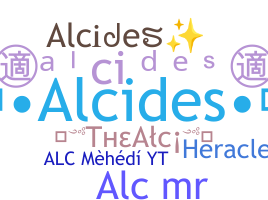 Παρατσούκλι - Alcides