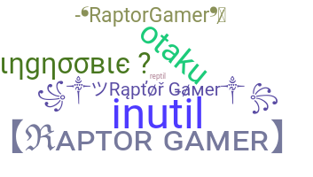 Παρατσούκλι - Raptorgamer