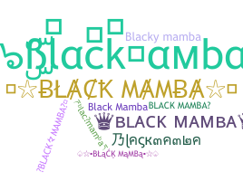 Παρατσούκλι - blackmamba