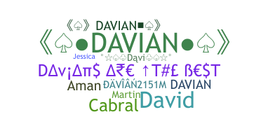 Παρατσούκλι - Davian