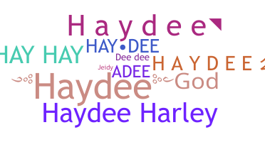Παρατσούκλι - haydee