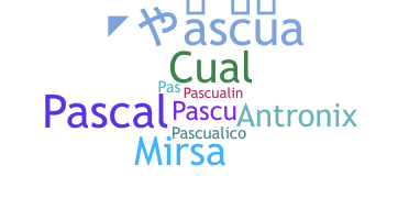 Παρατσούκλι - Pascual