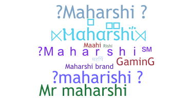 Παρατσούκλι - Maharshi