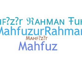Παρατσούκλι - Mahfuzur