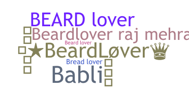 Παρατσούκλι - BeardLover