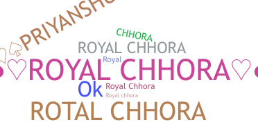 Παρατσούκλι - Royalchhora