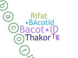 Παρατσούκλι - BacotID