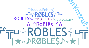 Παρατσούκλι - Robles