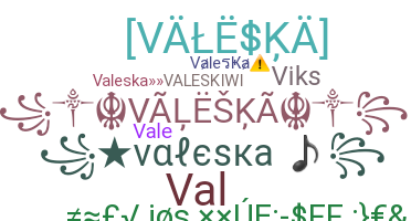 Παρατσούκλι - valeska