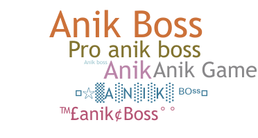 Παρατσούκλι - Anikboss