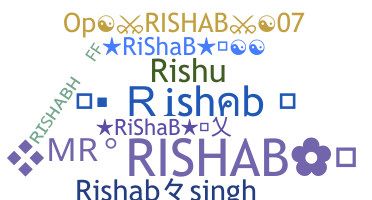 Παρατσούκλι - Rishab