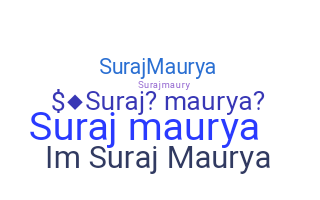 Παρατσούκλι - Surajmaurya