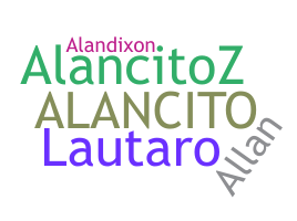 Παρατσούκλι - Alancito