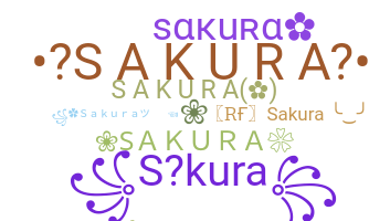 Παρατσούκλι - Sakura