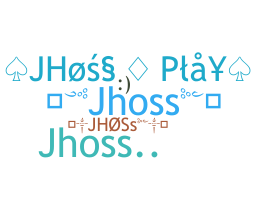 Παρατσούκλι - jhoss