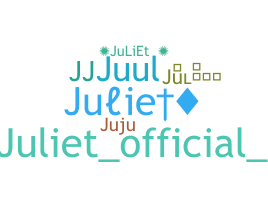 Παρατσούκλι - Juliet