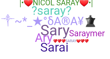 Παρατσούκλι - Saray