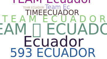 Παρατσούκλι - TeamEcuador