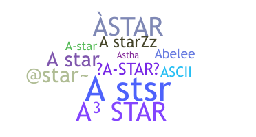 Παρατσούκλι - Astar