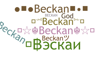 Παρατσούκλι - beckan