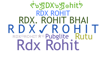 Παρατσούκλι - RDXRohit