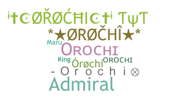 Παρατσούκλι - orochi