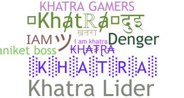 Παρατσούκλι - khatra