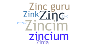 Παρατσούκλι - Zinc