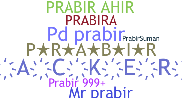 Παρατσούκλι - Prabir