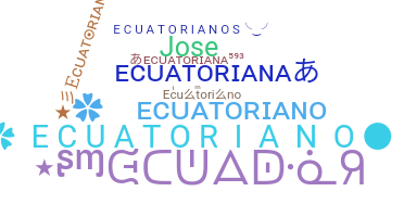 Παρατσούκλι - ecuatoriano