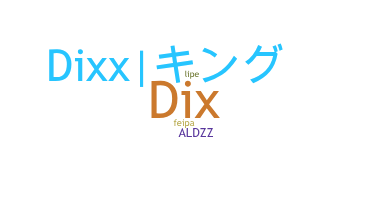 Παρατσούκλι - Dixx